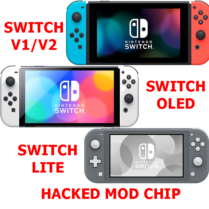 Hack Nintendo Switch V1,V2 SX Core, HFWFLY V6, Picofly - Hack full