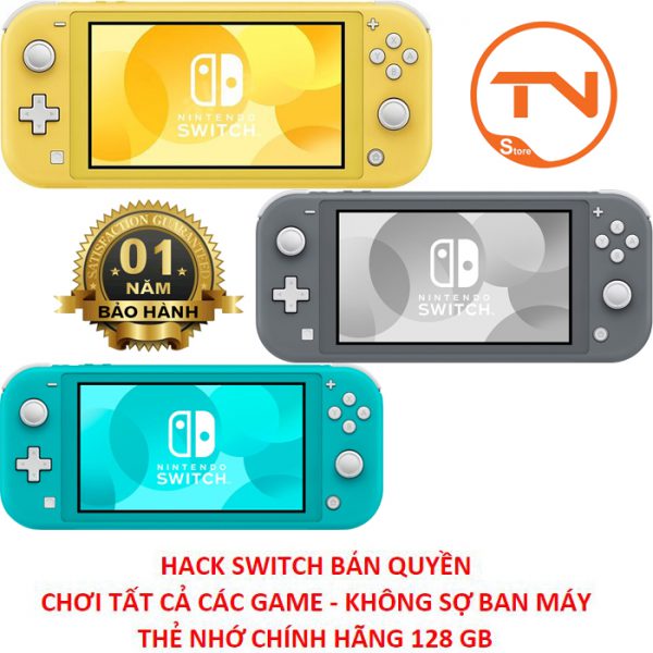 Nintendo Switch Lite Hack full thẻ nhớ 128 GB Máy đồng